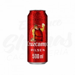 Lata Cerveza Cruzcampo 50cl